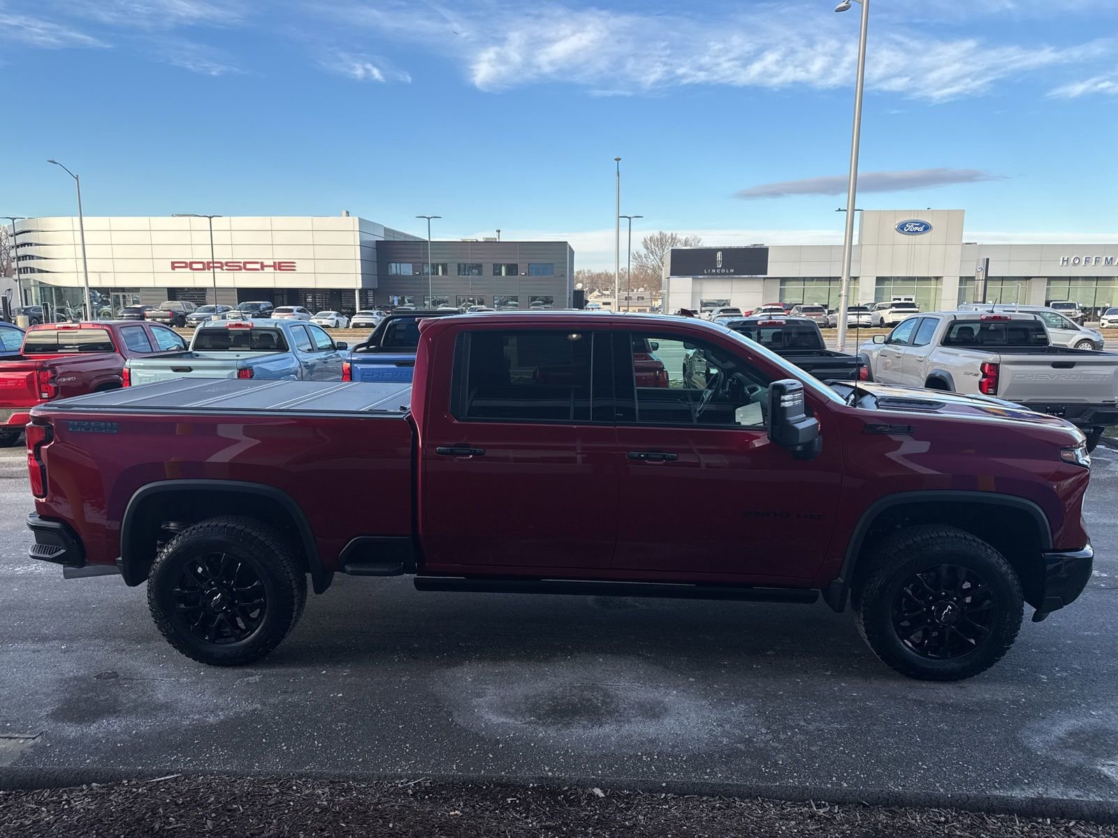 New 2026 Radiant Red Tintcoat Chevrolet LTZ Trail Boss with Plus - Hard Bed Cover - Power Steps - Technology - Convenience II - Sunroof - Z71 - Plow Prep image 6