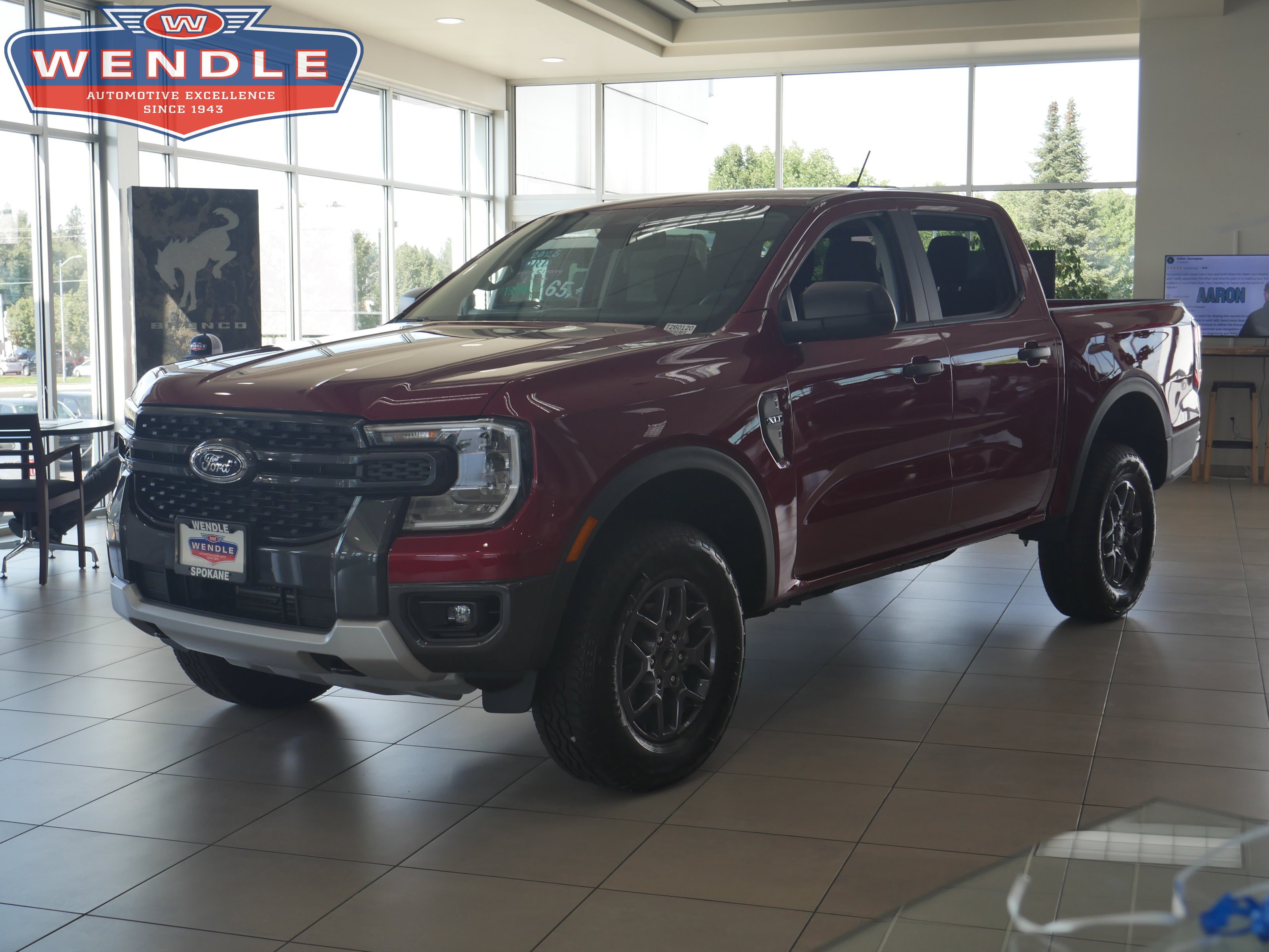 New 2026 Ruby Red Metallic Tinted Clearcoat Ford XLT image 1