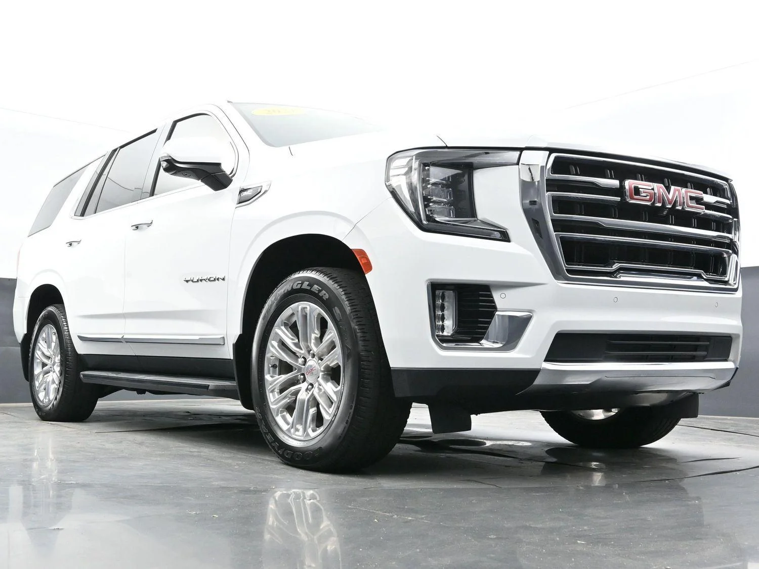 Used 2021 Summit White GMC SLT image 52