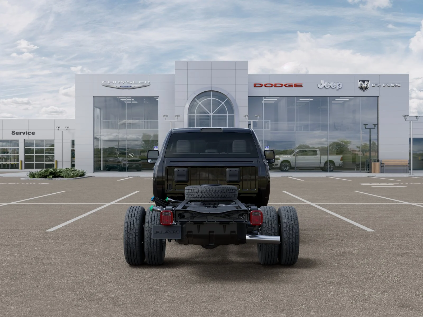 New 2026 Diamond Black Crystal Pearlcoat RAM Tradesman image 33
