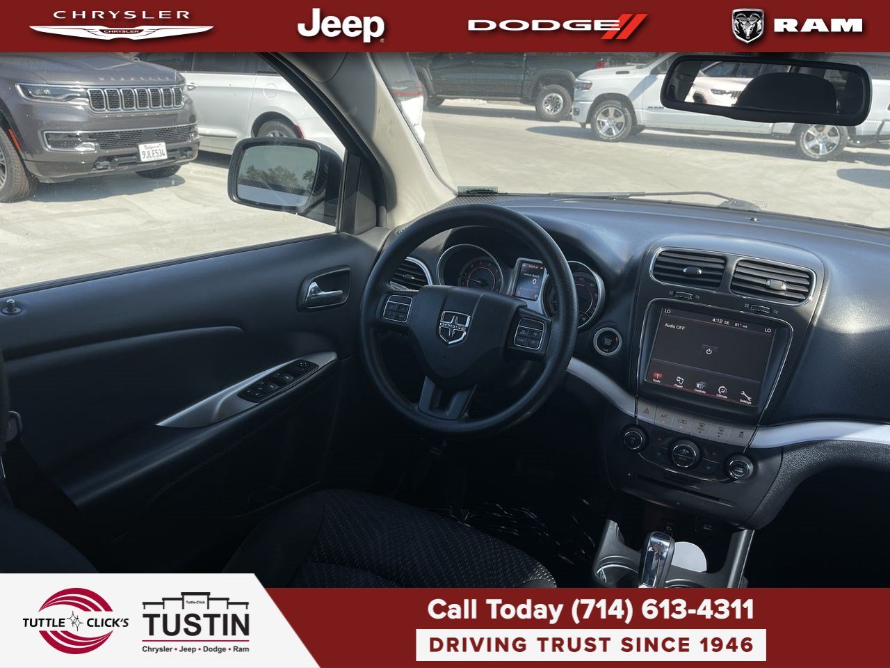 Used 2019 White Noise Tri-Coat Dodge SE image 10