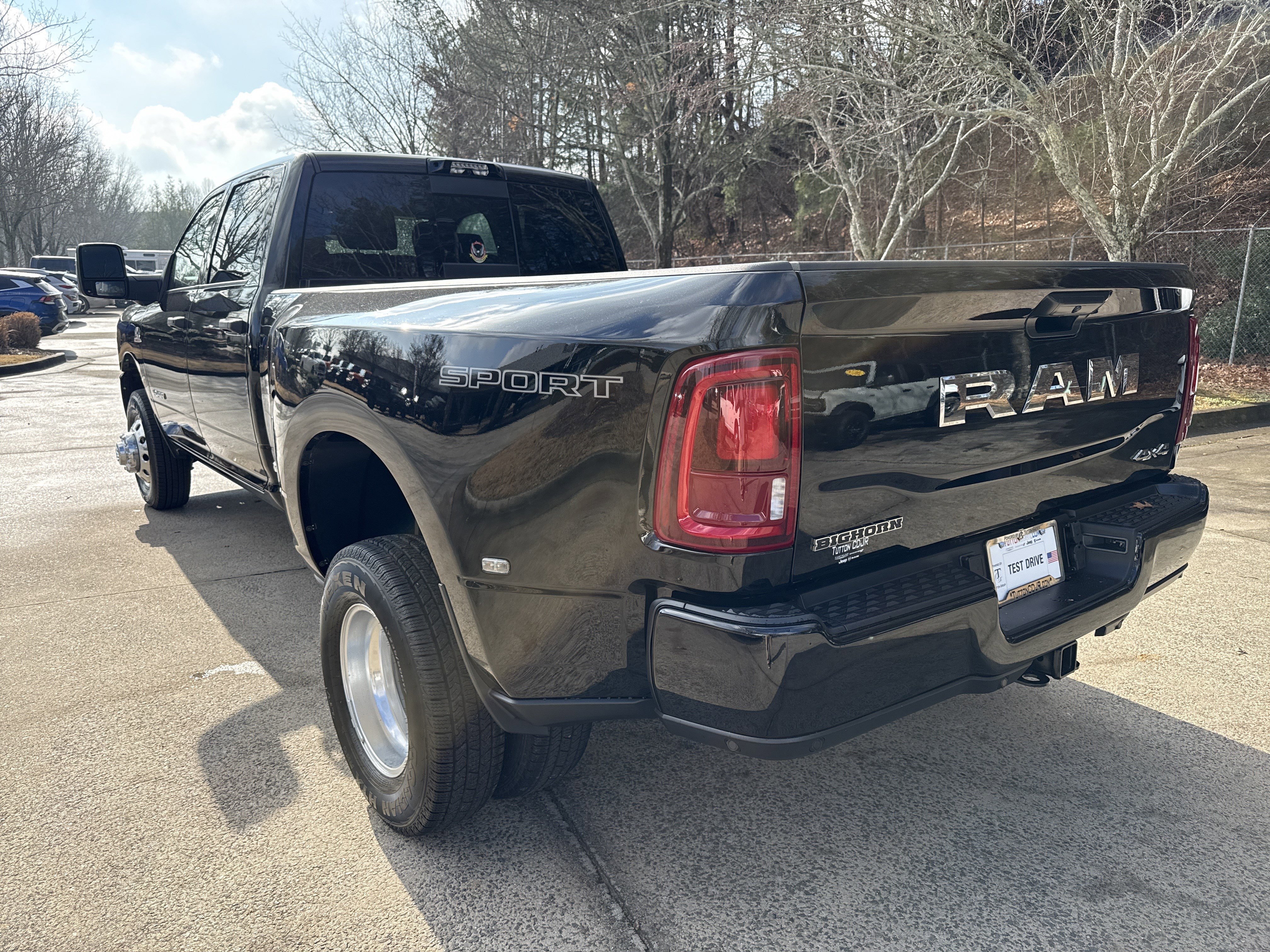 New 2026 Diamond Black Crystal Pearlcoat RAM Big Horn image 5
