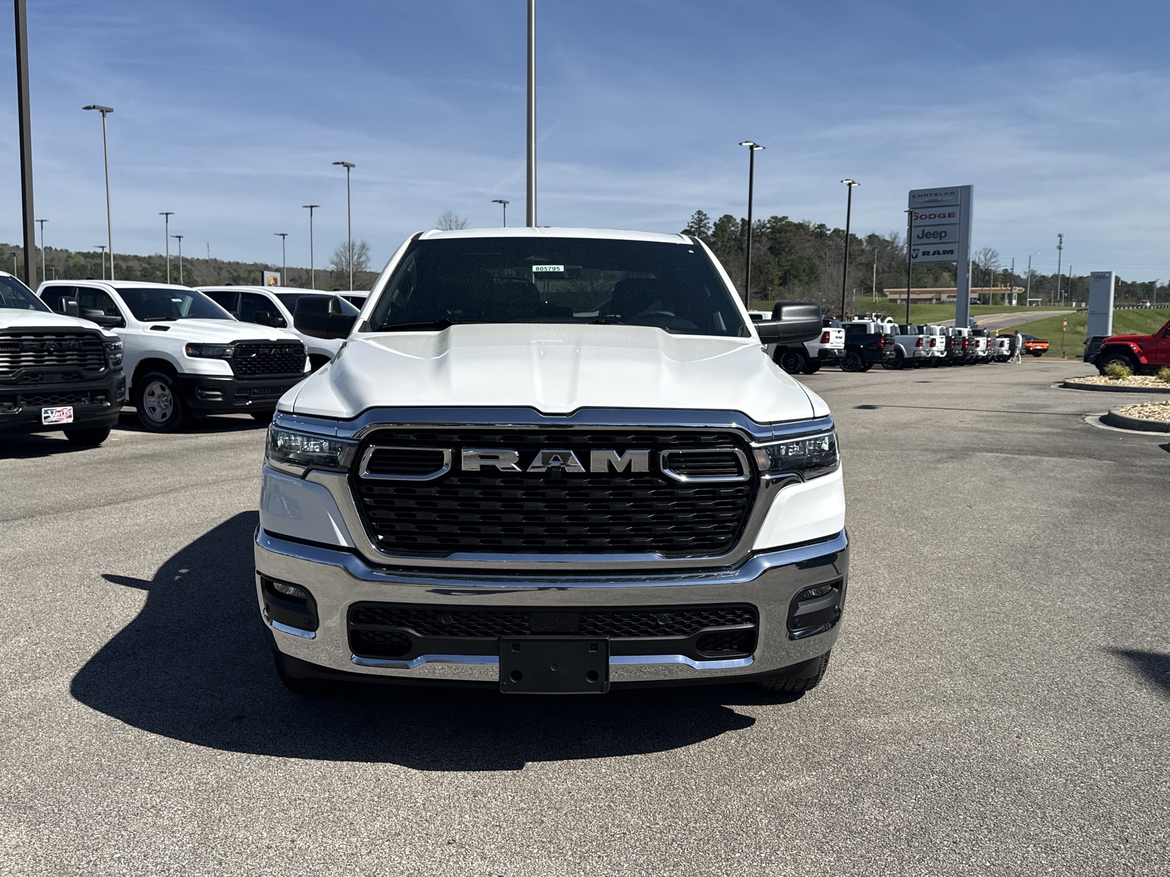 New 2026 Bright White Clearcoat RAM Big Horn/Lone Star image 2