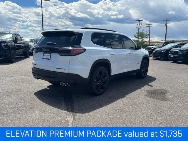 New 2026 Summit White GMC Elevation image 6