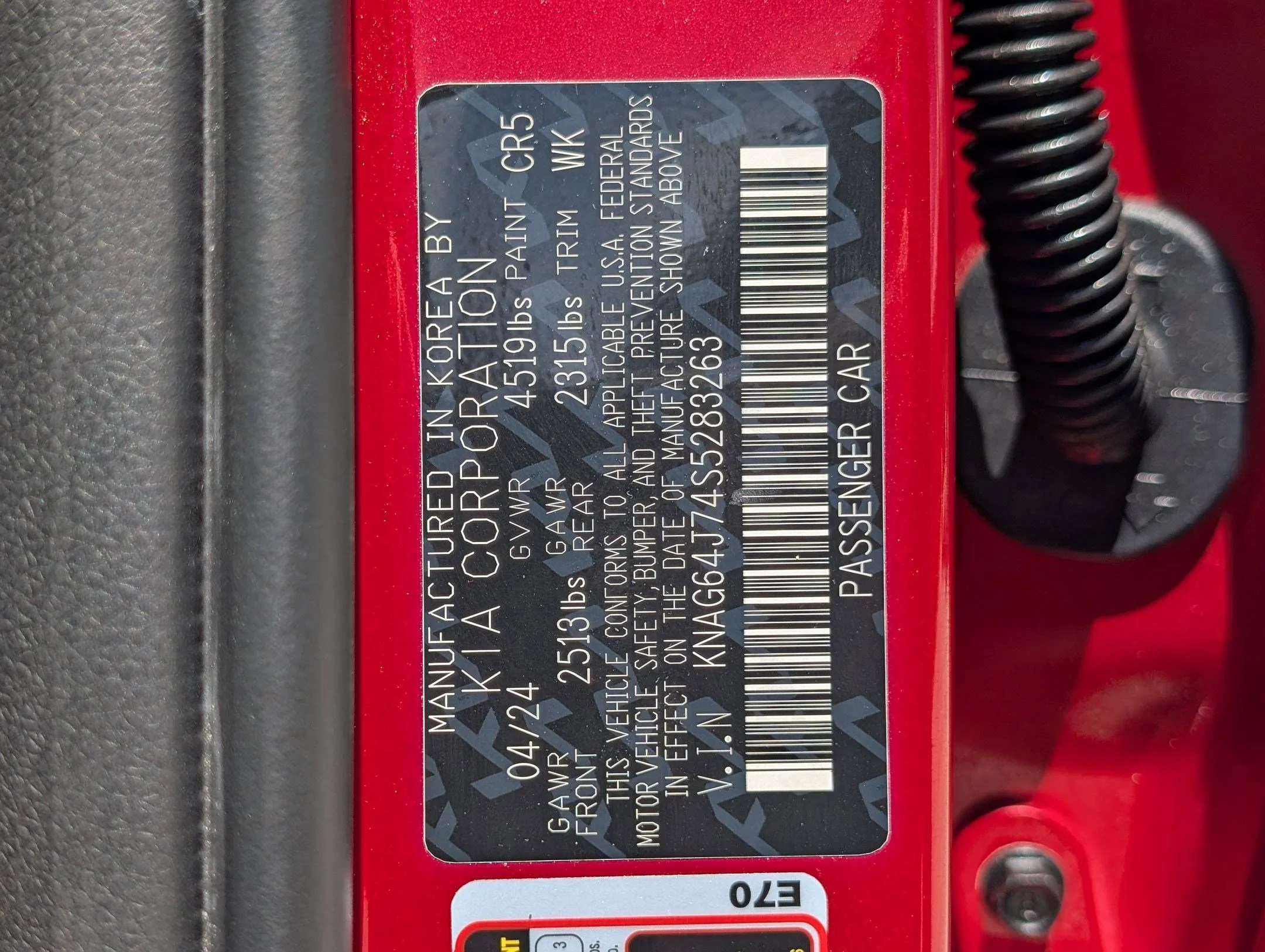 Used 2025 Runway Red Kia GT-Line image 32