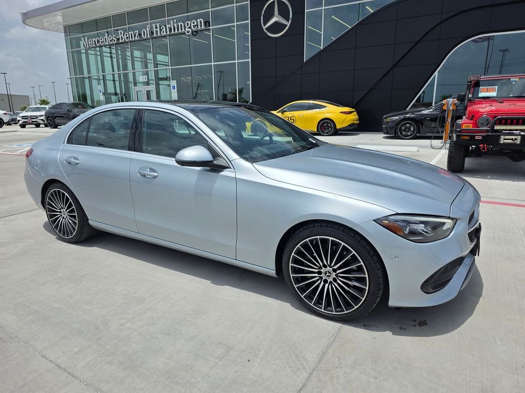 New 2026 Cirrus Silver Metallic Mercedes-Benz C 300 image 1