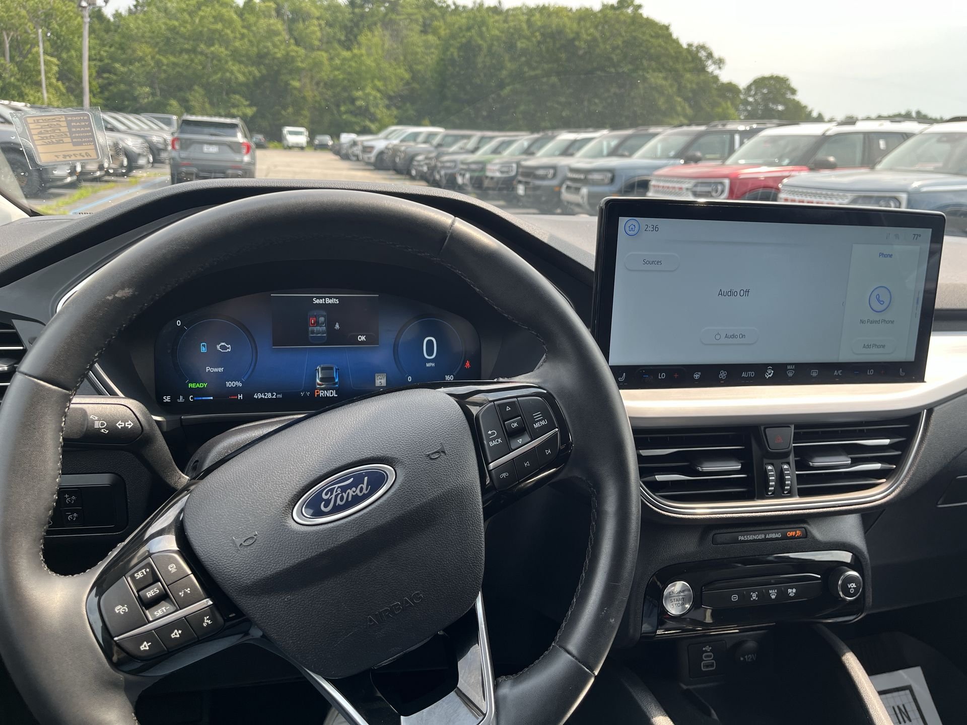 Certified Used 2025 Blue Ford Platinum image 7