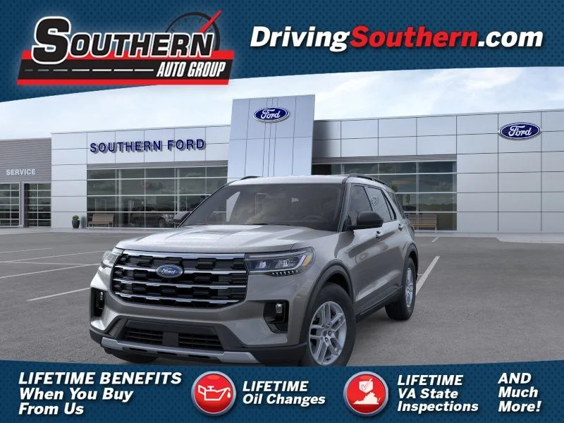 New 2026 Carbonized Gray Metallic Ford Active image 1