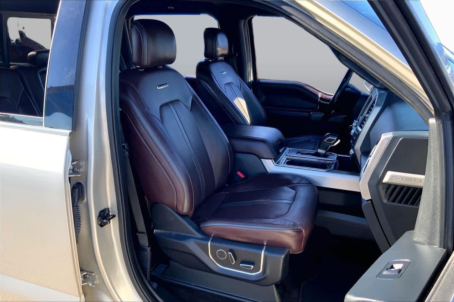 Used 2017 White Gold Ford Platinum image 9