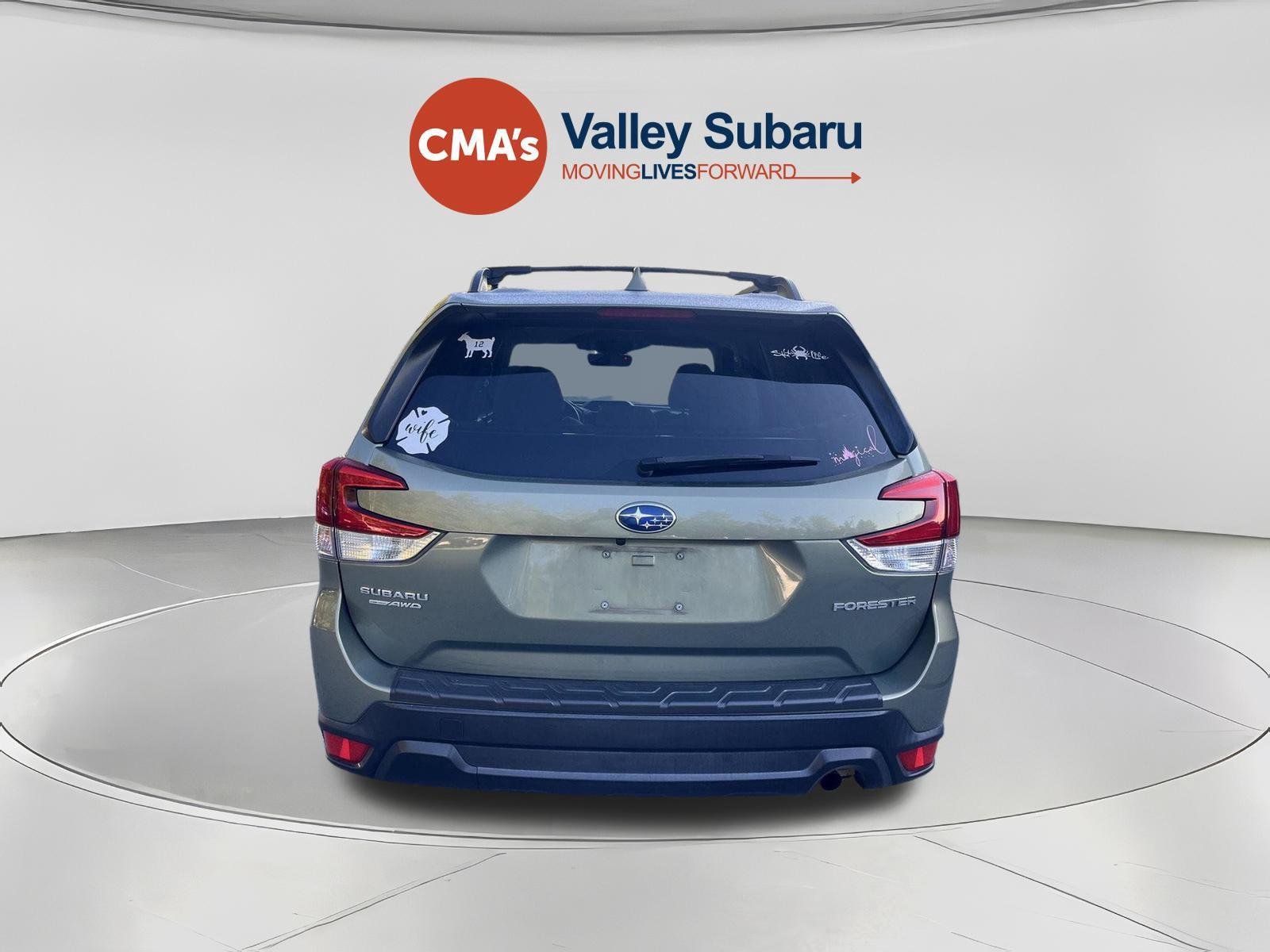 Used 2021 Jasper Green Metallic Subaru Premium image 4