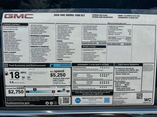 2026 GMC Sierra 1500 SLT - Photo 21