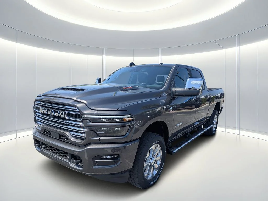 New 2026 Granite Crystal Metallic Clear-Coat Exterior Paint RAM Laramie image 8
