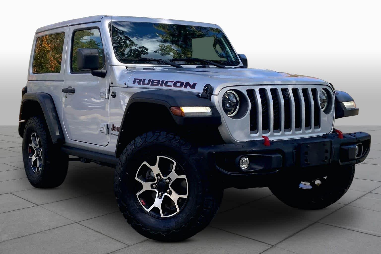 Used 2023 Silver Zynith Clearcoat Jeep Rubicon image 2