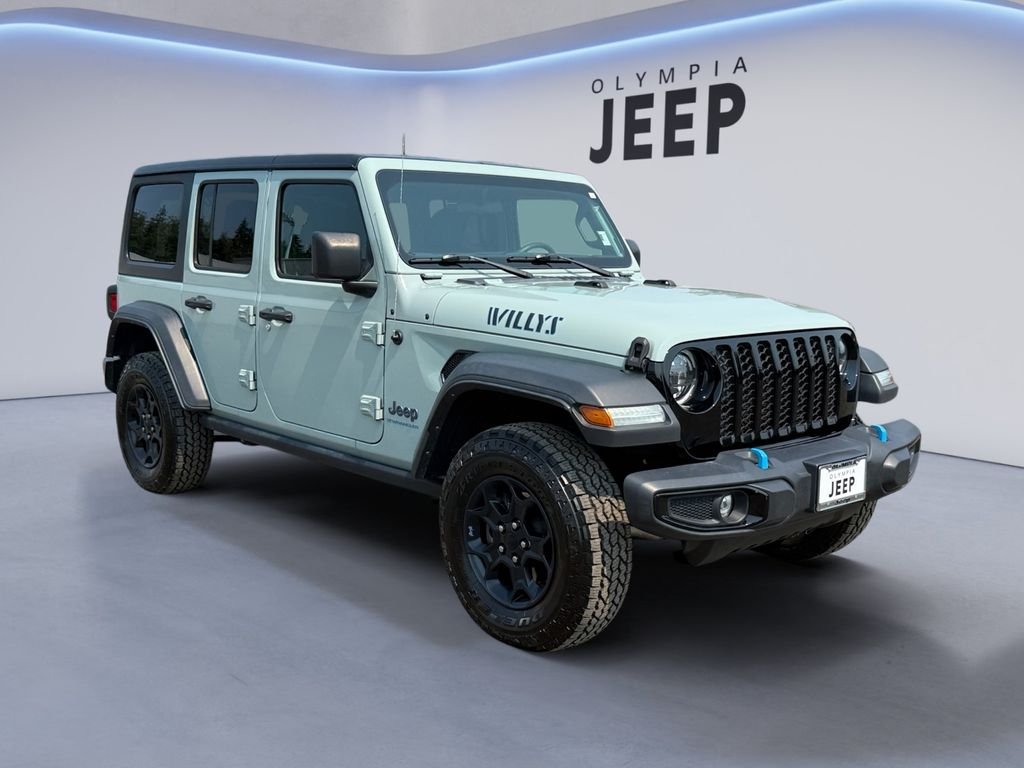 Used 2023 Gray Jeep Willys 4xe image 8