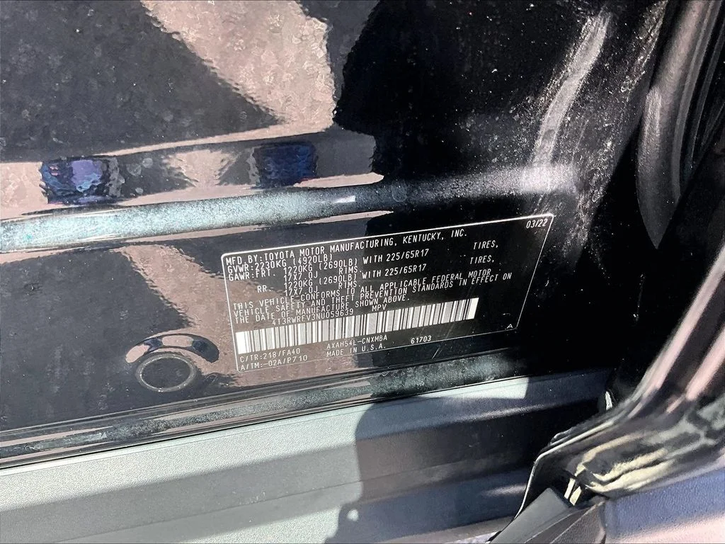 Used 2022 Black Toyota XLE image 35