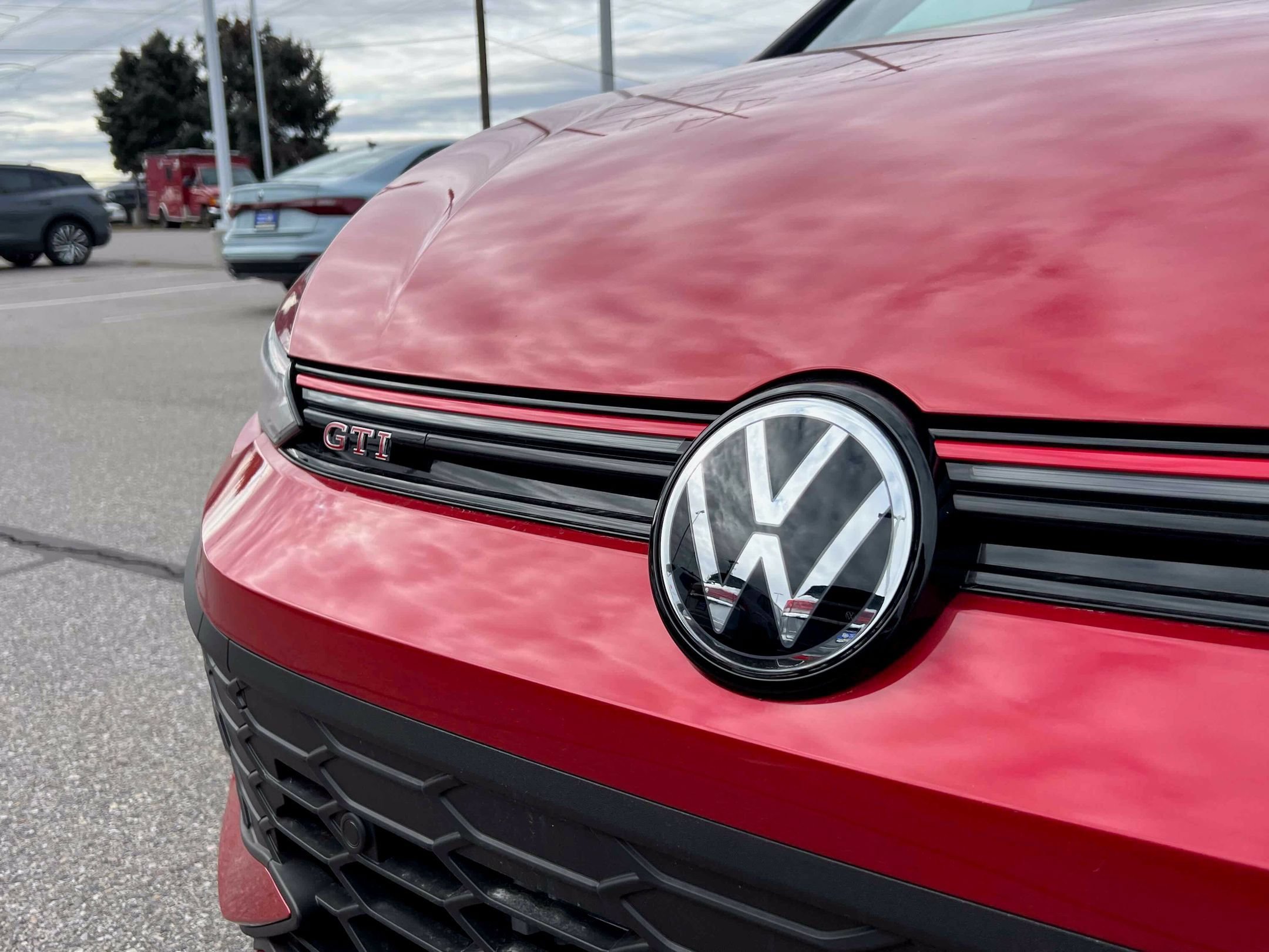 New 2026 Red Volkswagen SE image 8