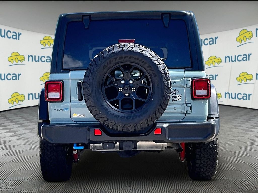 Used 2024 Gray Jeep Willys 4xe image 5