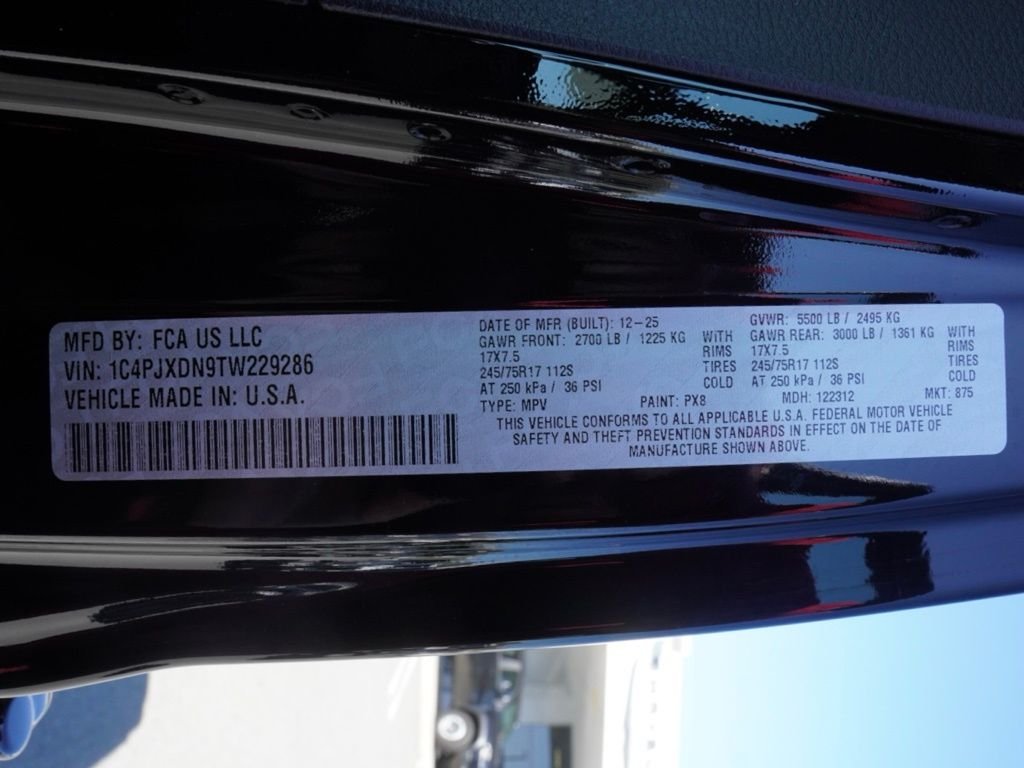 New 2026 Black Clearcoat Jeep Sport image 30