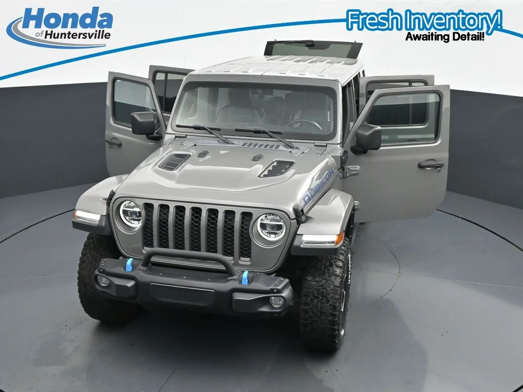 Used 2022 Gray Clearcoat Jeep Unlimited Rubicon 4xe image 41