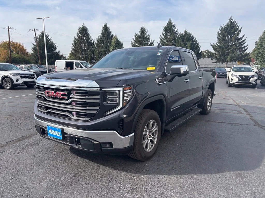 Certified Used 2024 Silver GMC SLT image 2