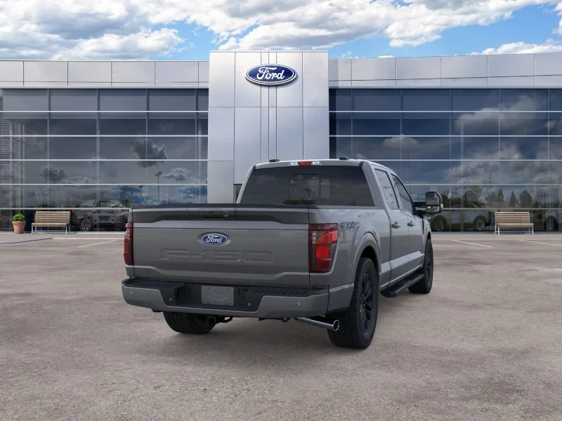 New 2026 Carbonized Gray Metallic Ford XLT image 8