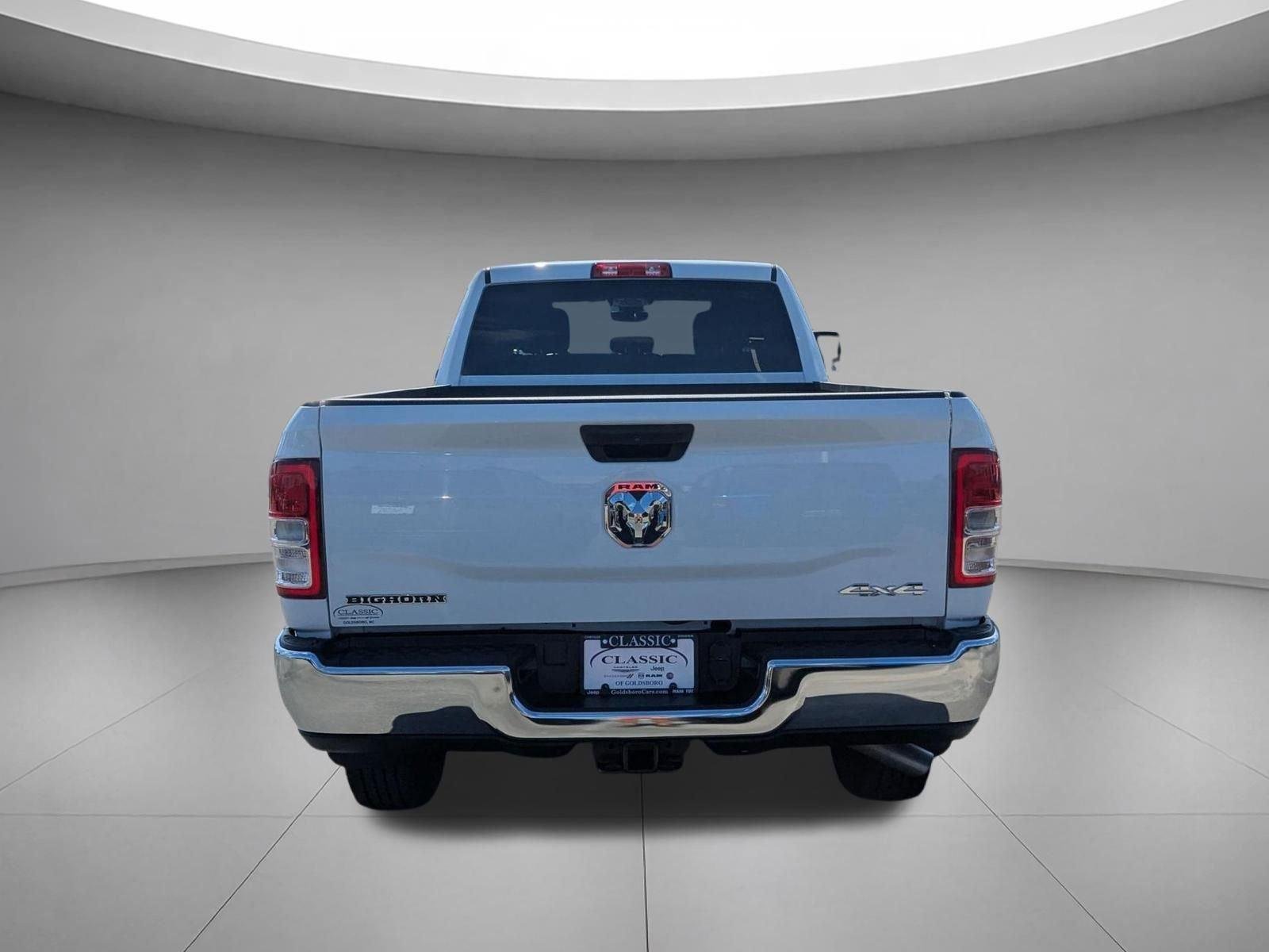 Used 2024 Bright White Clearcoat Ram Big Horn image 6