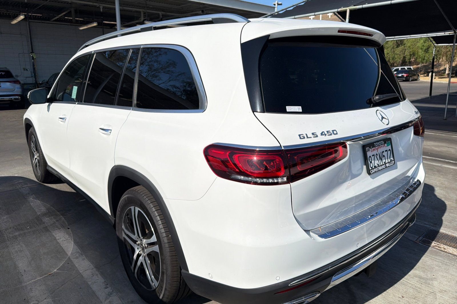 Certified Used 2022 White Mercedes-Benz GLS 450 image 9