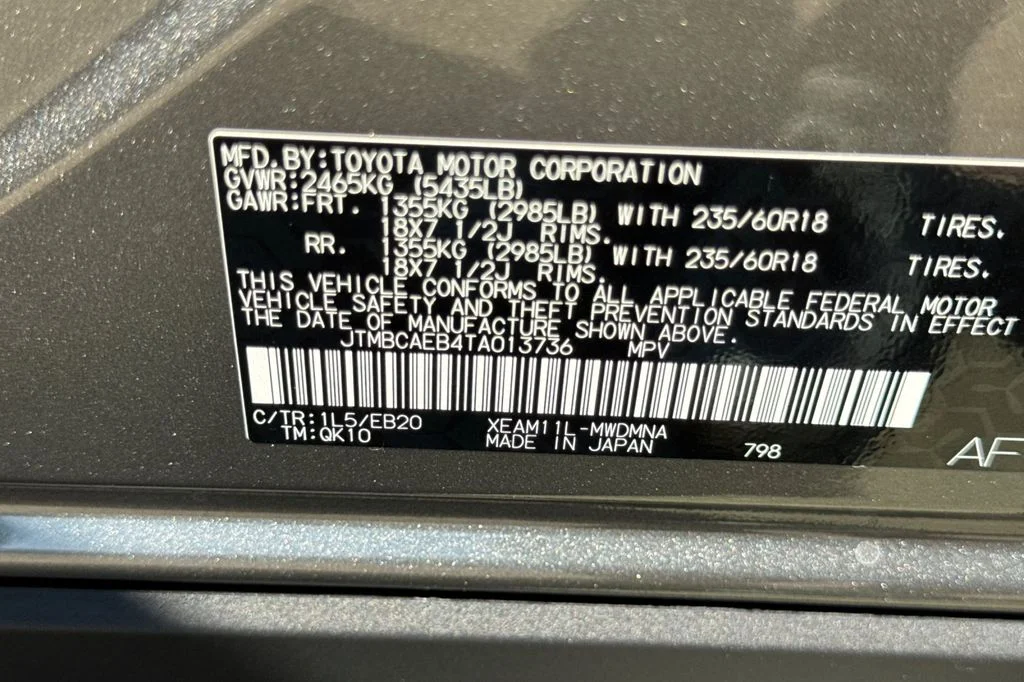 New 2026 Heavy Metal <sup>1</sup> Toyota  XLE image 38