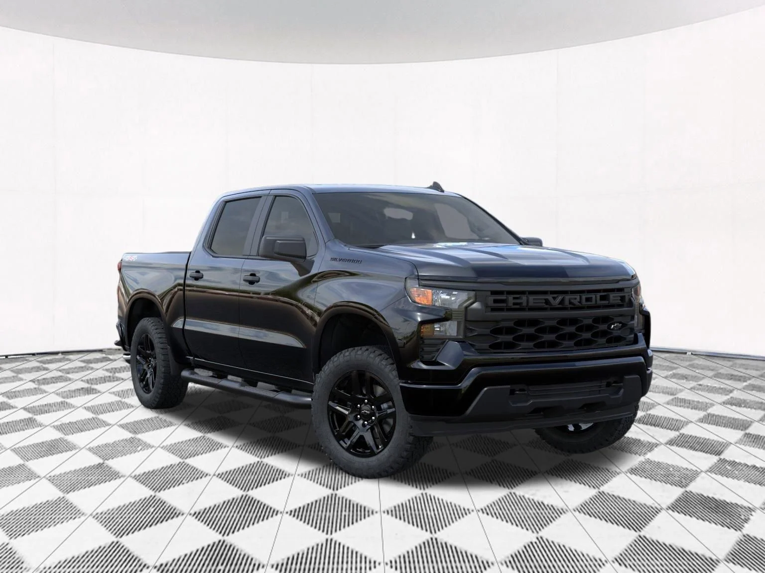New 2026 Black Chevrolet Custom image 12