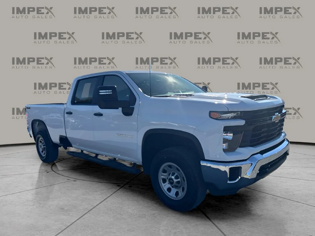 Used 2025 White Chevrolet Work Truck image 3