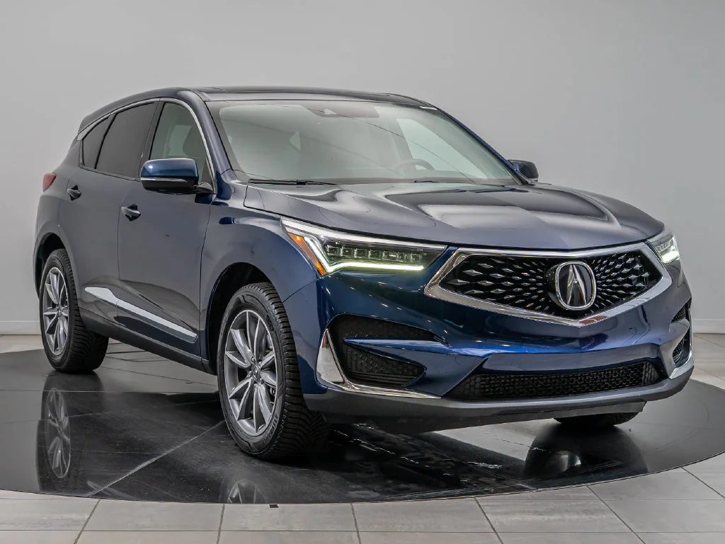Used 2020 Fathom Blue Pearl Acura Technology Package image 12