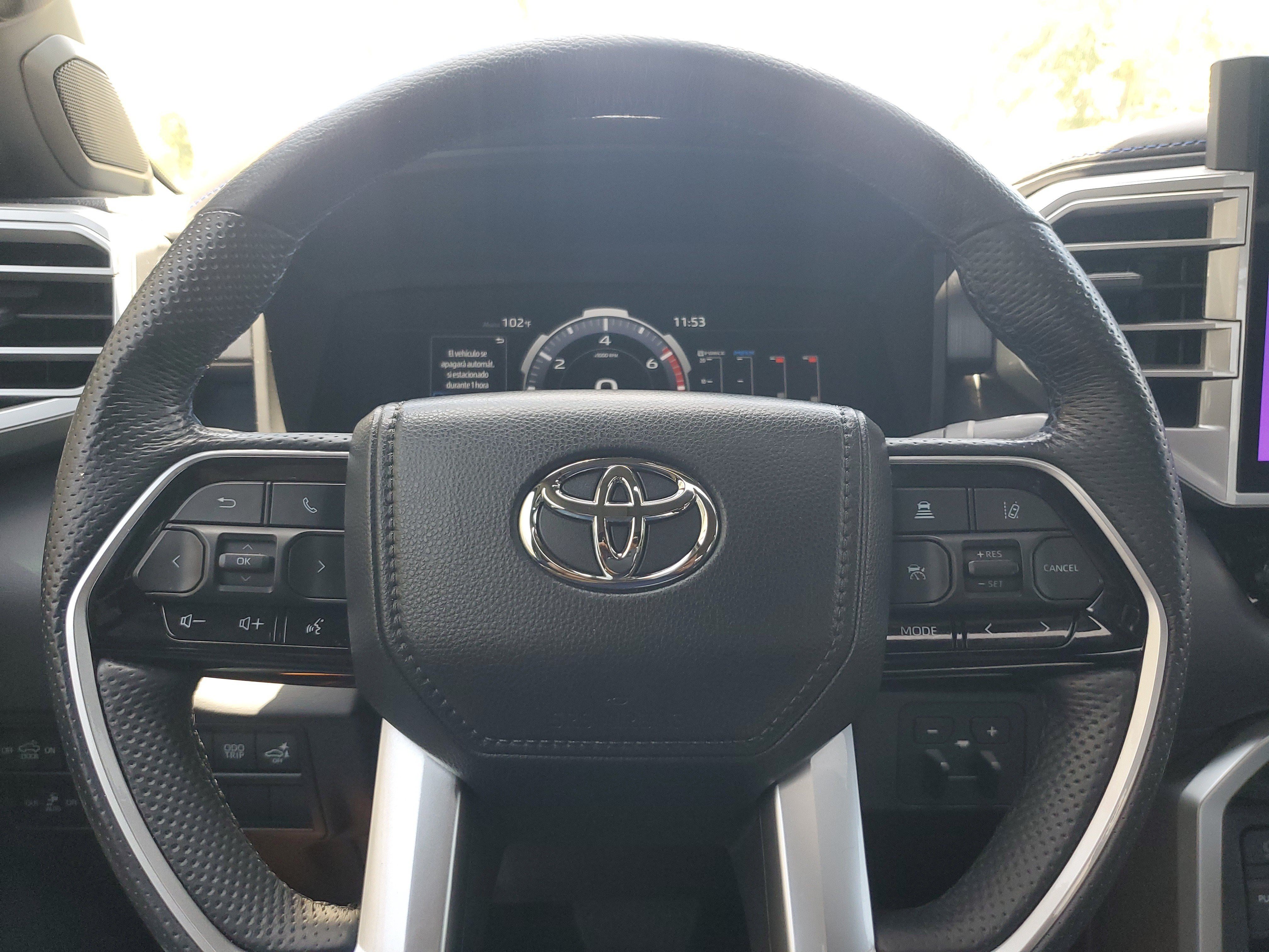 Used 2024 Midnight Black Metallic Toyota Platinum Hybrid image 24