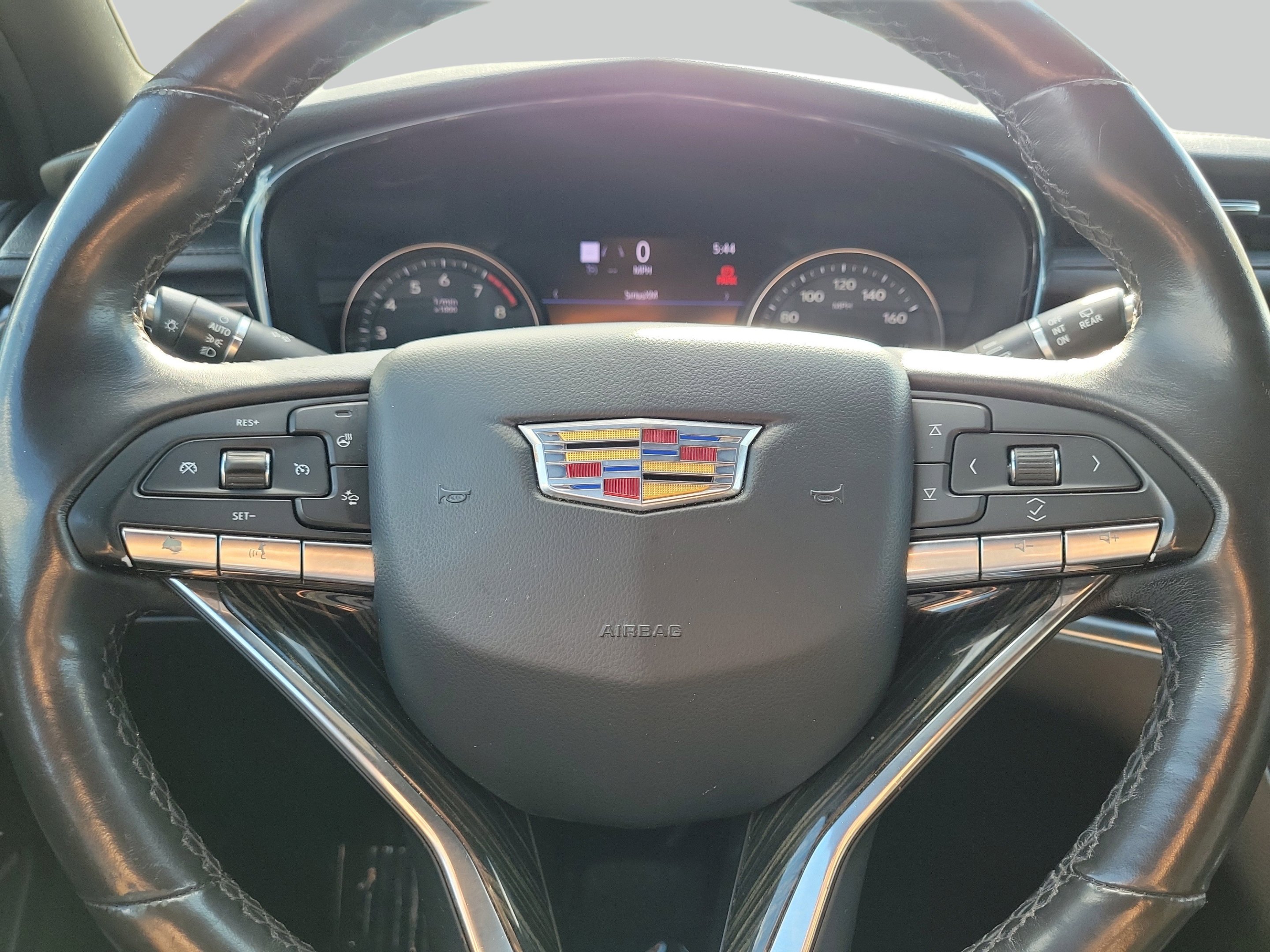 Used 2023 Stellar Black Metallic Cadillac Premium Luxury image 34