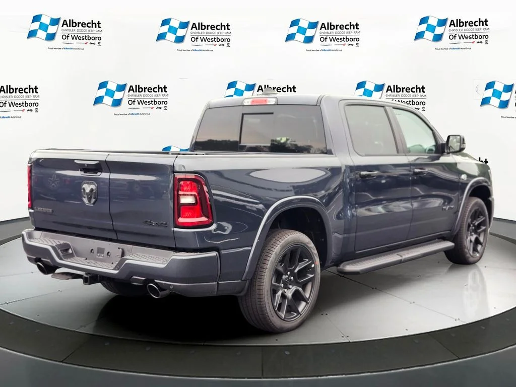 New 2026 Forged Blue Metallic Exterior Paint RAM Laramie image 5