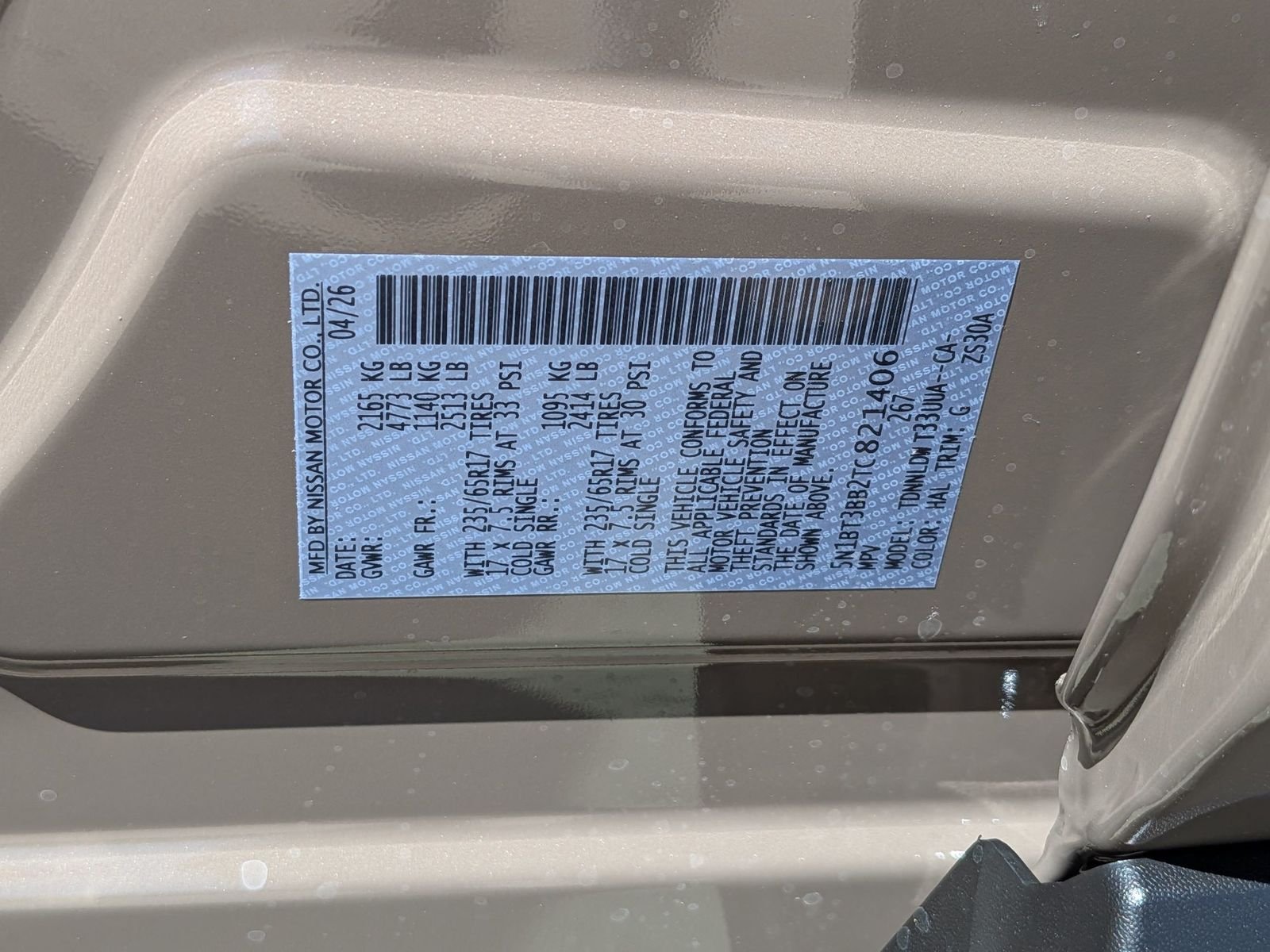 New 2026 Baja Storm Metallic Nissan Rock Creek® image 35