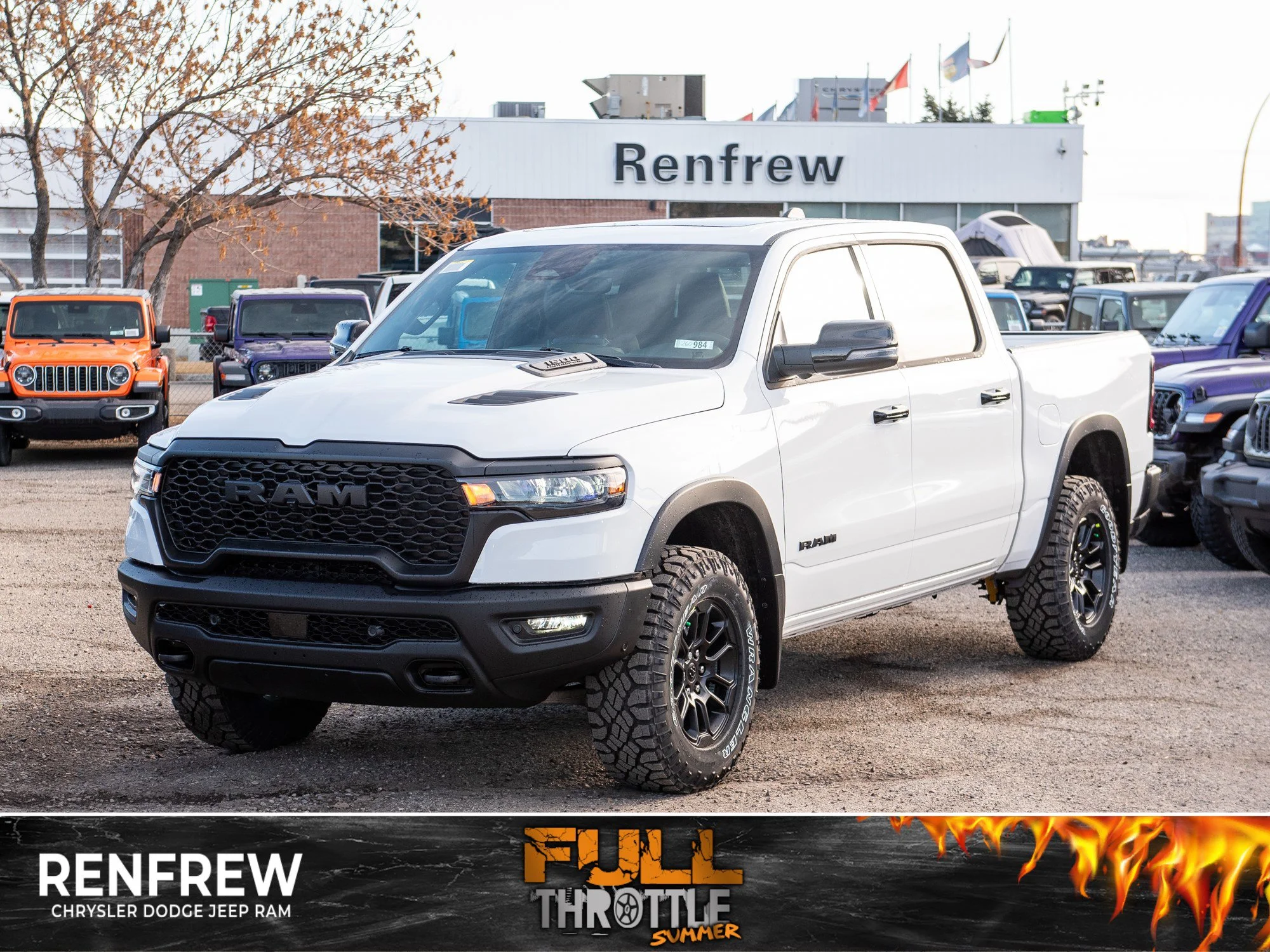 New 2026 White RAM Rebel* image 1
