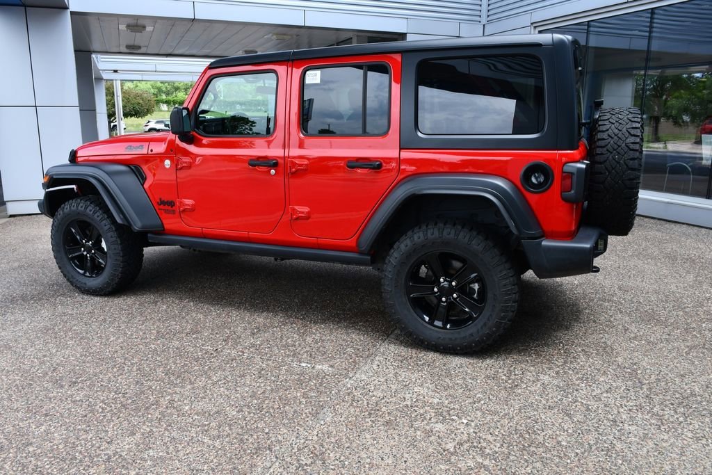 Used 2021 Red Jeep Unlimited Sport S image 4
