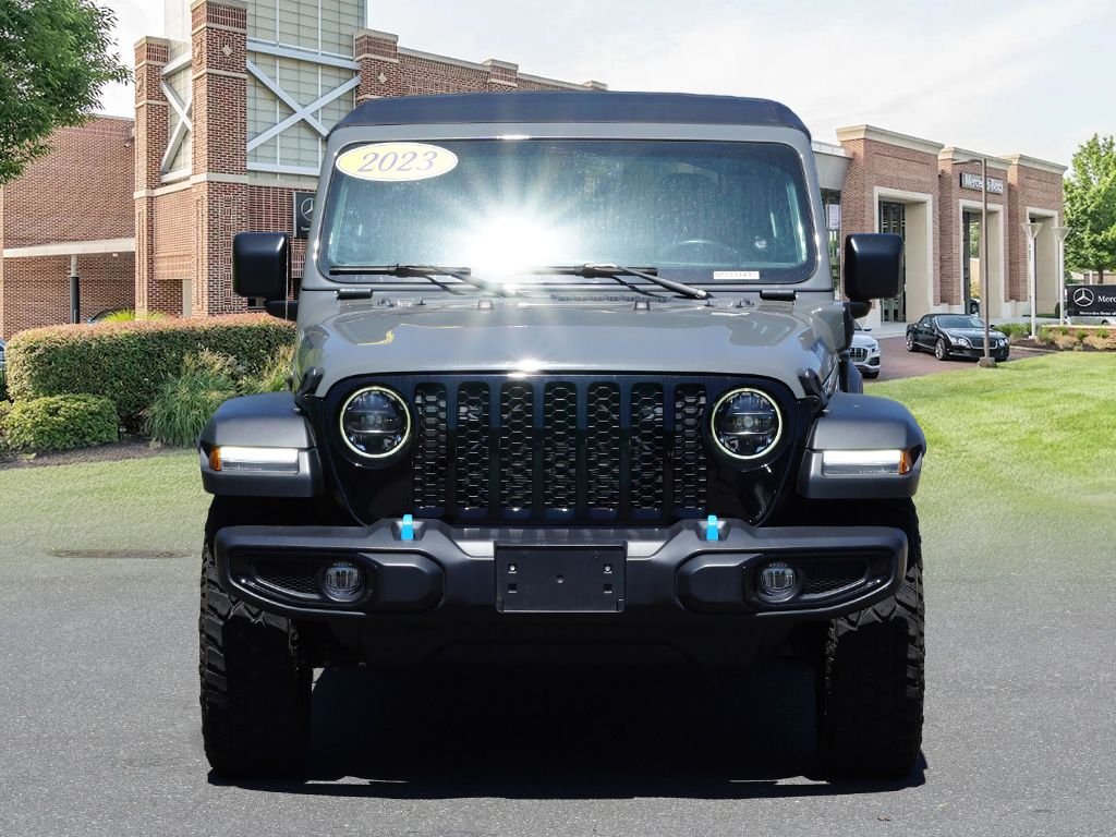 Used 2023 Jeep Wrangler 4xe Willys 4XE with VIN 1C4JJXN62PW693443 for sale in Pineville, NC