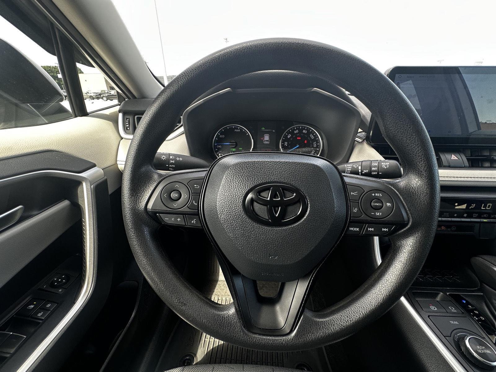 Used 2022 Silver Sky Metallic Toyota Hybrid XLE image 14
