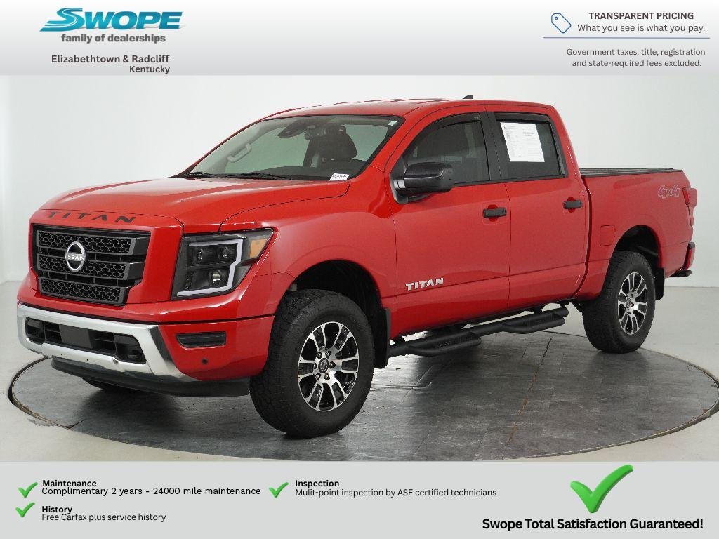 Used 2023 Red Alert Nissan SV image 8
