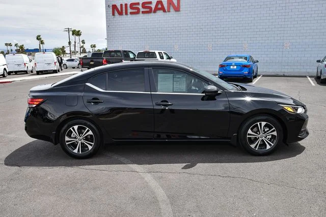 Used 2021 Black Nissan SV image 6