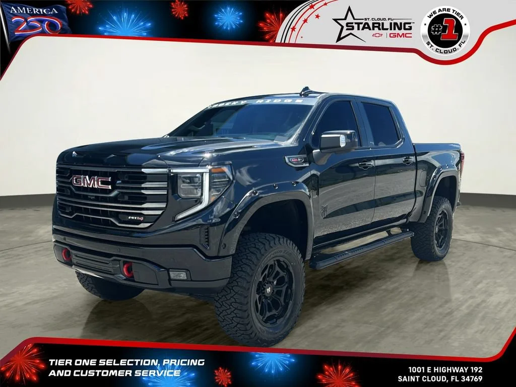 Used 2026 Onyx Black GMC AT4 image 1