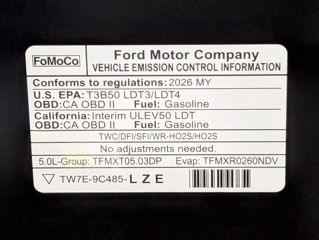 New 2026 Agate Black Metallic Ford Tremor® image 32