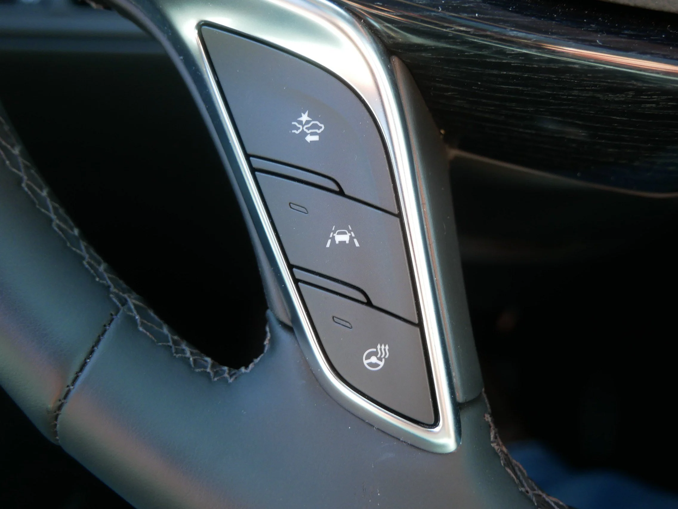 Used 2025 Stellar Black Metallic Cadillac AWD Premium Luxury image 31