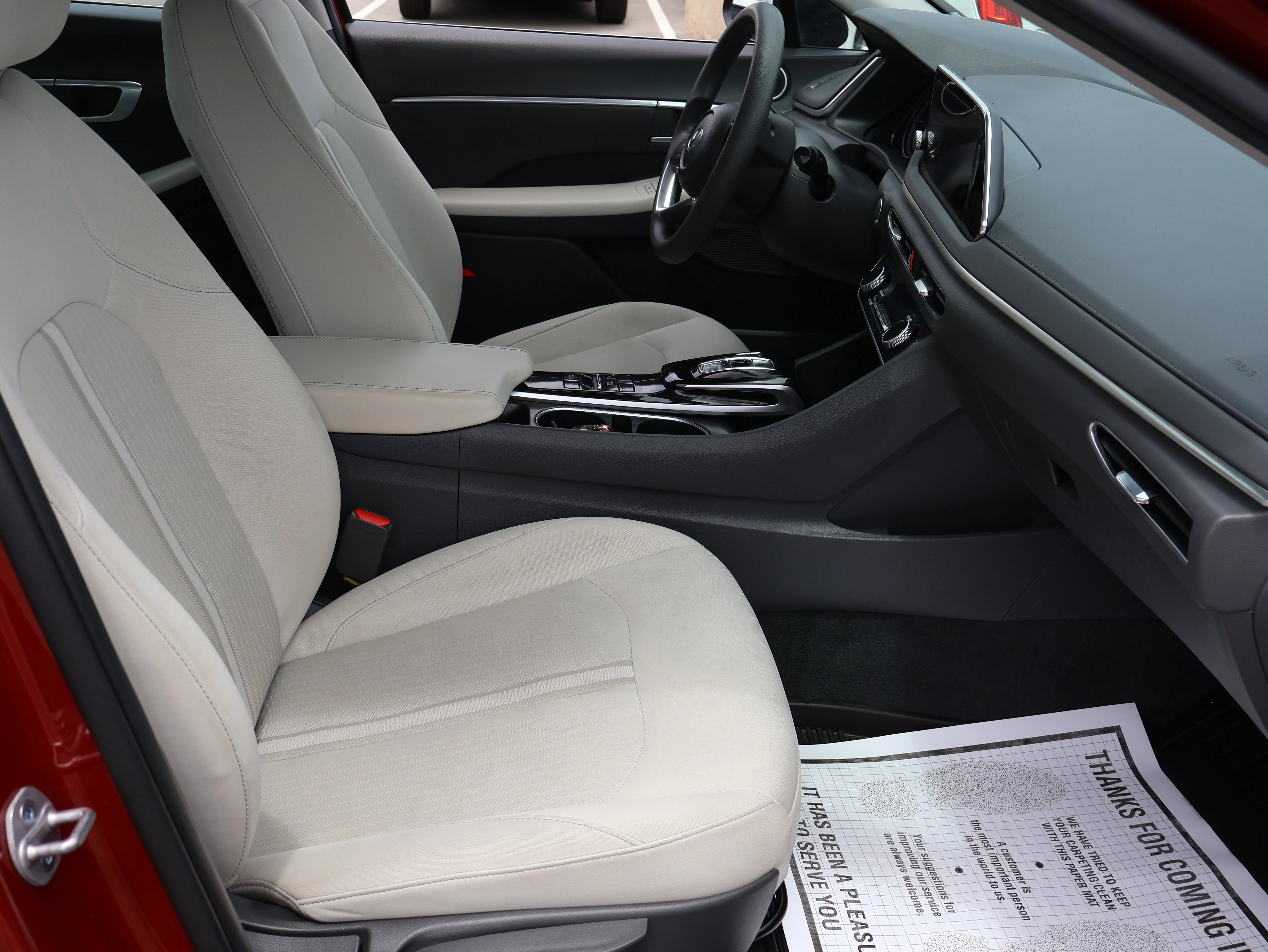 Used 2023 Ultimate Red Hyundai SEL image 8