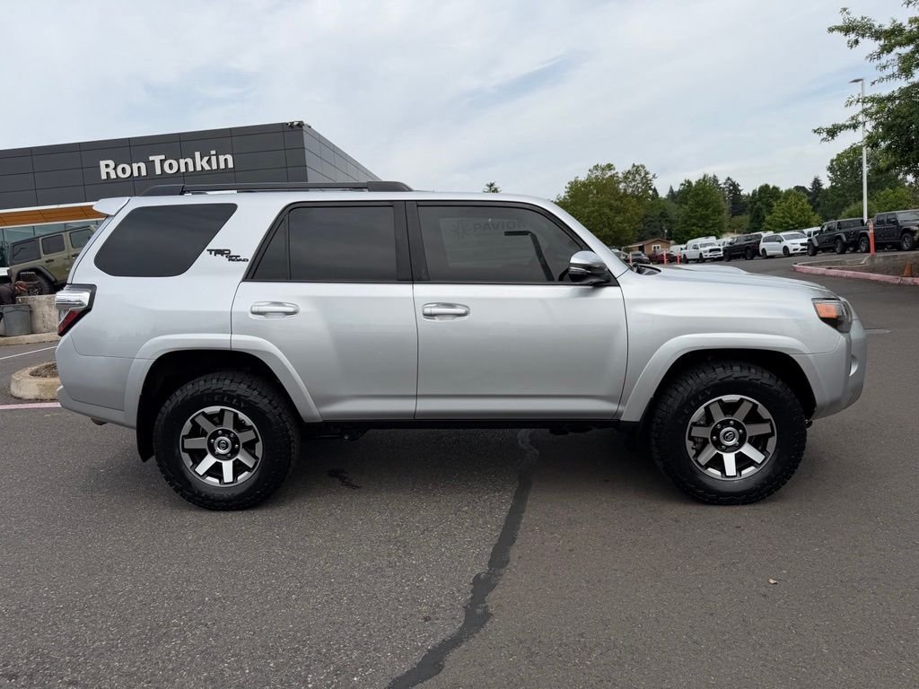 Used 2021 Classic Silver Metallic Toyota TRD Off-Road Premium image 7