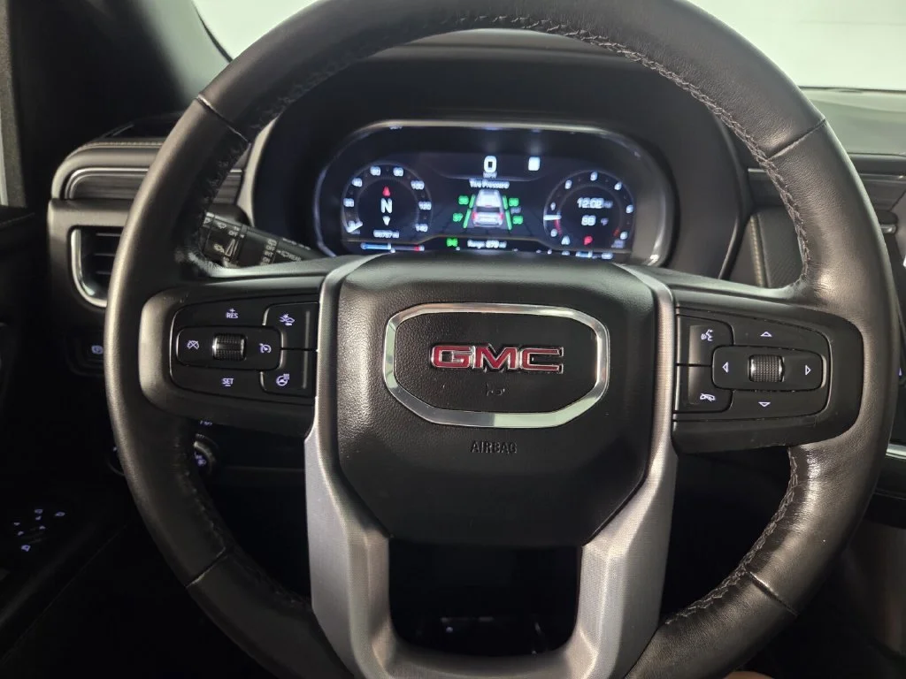 Used 2022 Satin Steel Metallic GMC SLT image 17