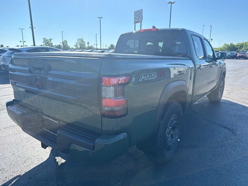New 2026 Tactical Green Metallic Nissan Crew Cab PRO-4X® Long Bed image 3