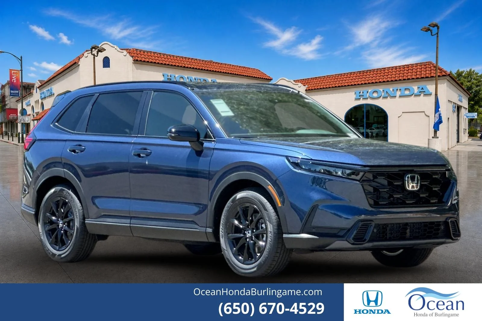 New 2026 Canyon River Blue Metallic Honda Sport-L image 1