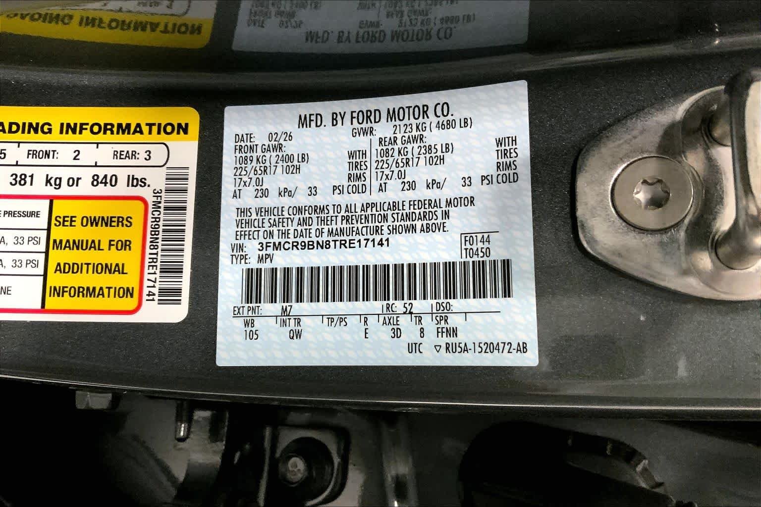 New 2026 Carbonized Gray Metallic Ford Big Bend® image 20